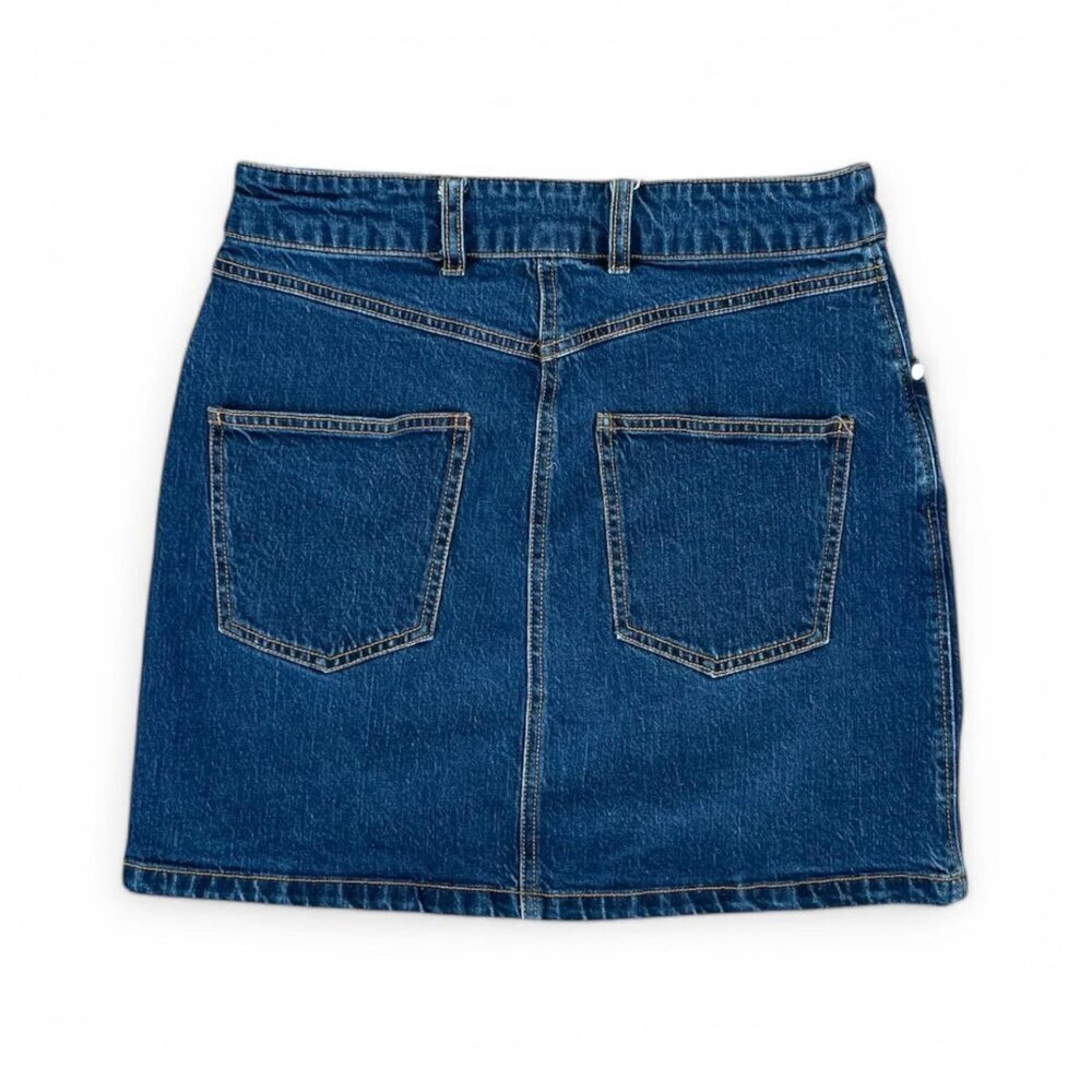 Pilcro By Anthropologie Dark Wash Denim Skirt - Picture 3 of 7